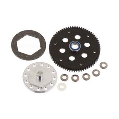 Robinson Racing Products Steel Spur Gear / 1 pieza de almohadilla para zapatilla 68T: ERV RRP7968 Robinson Racing 719696079688