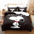 thumbnail image 4 of GP1 Snoopy 3 En 1 Juego De Ropa De Cama Sábana Edredón Funda De Dormitorio Lavable Cómodo Traje De Casa PG1, 4 of 4