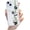 Clear, variant on Cute Panda Bamboo Phone Case for iPhone (White,iPhone 15 Pro Max)