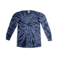 thumbnail image 6 of (Price/Each)Colortone Tie Dye 2000 heavyweight 100% cotton Long Sleeve T-Shirts-Blue Jerry-Kids 2-4, 6 of 17