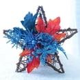 thumbnail image 4 of Halloween Star Artificial Pumpkin Maple Leaf Rattan Pendant Home Party Ornament, 4 of 6