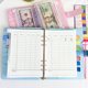 thumbnail image 2 of Muyoka Carpeta de presupuesto A6 con sobres en efectivo Calendario Pegatinas Papel financiero Planificador de dinero para presupuestar y ahorrar dinero Muyoka Hogar, 2 of 6
