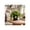 Black, variant on Decorative Flower Pots with Daisy Pattern for Home Decor - Indoor and Outdoor Plant Pot for Living Room, Garden, or Patio Decor - Planter for Office, Kitchen, or Side Table - 6", White & Gold