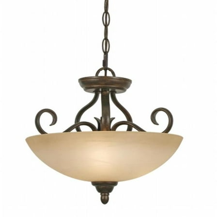 

Riverton Peppercorn Convertible Semi-Flush