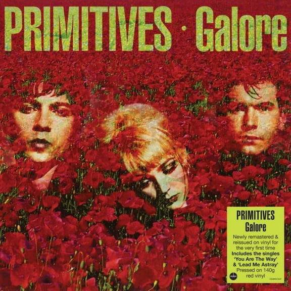 The Primitives - Galore [140-Gram Red Colored Vinyl] - Music & Performance