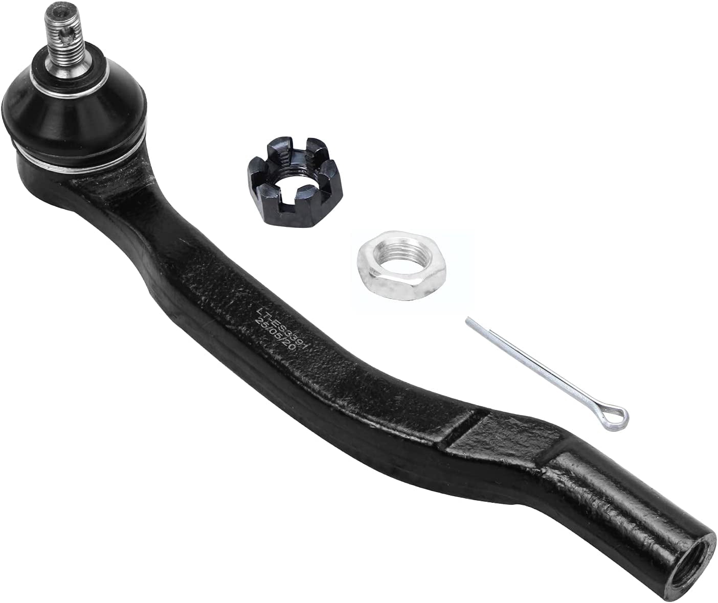 Detroit Axle - Front Tie Rods for Honda Accord Odyssey CL Isuzu Oasis, 4 Inner & Outer Tie Rod End Links, 2 Rack and Pinion Tie Rod Boots Replacement