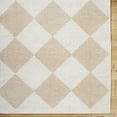 thumbnail image 5 of Livabliss Washable Rugs for Living Room, 2x3 Fossay Shag Modern Light Beige Area Rug, Bedroom Dining Room Home Decor Stain Resistant Carpet (2' x 2'11"), 5 of 7