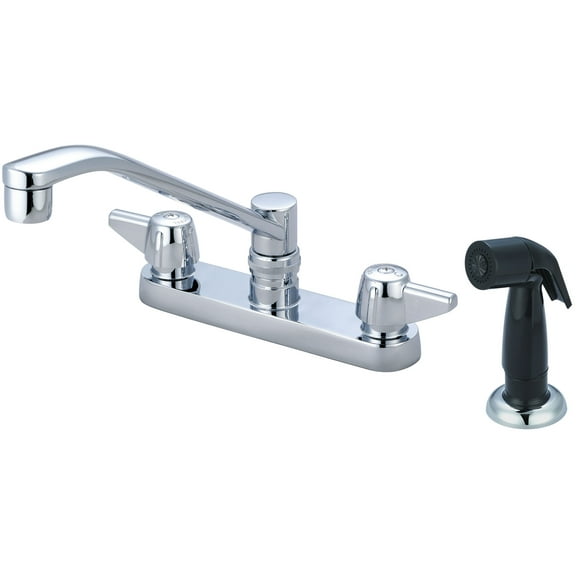 Central Brass 0128-A Central Brass 1.5 GPM Bridge Kitchen Faucet - Chrome