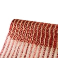 thumbnail image 2 of Metallic Jute Line Fabric Mesh, 10-Inch x 10-Yard - Dark Red, 2 of 2