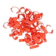 thumbnail image 2 of Anillos de plástico para loros, 50 anillos para patas de pollo, anillos de entrenamiento para pájaros, anillos para patas de pollo, máxima confiabilidad, 2 of 8
