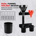 Coolant Funnel Kit Holder Storage Rack Includes 2 Plastic Removable ...