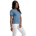 thumbnail image 5 of Hanes Originals Women’s Tri-Blend Classic-Fit T-Shirt with Curved Hem, 5 of 7