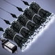 thumbnail image 1 of Luces de Navidad JMEXSUSS 500 LED Blancas Impermeables, 1 of 7