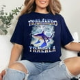 thumbnail image 3 of Tralalero Tralala Funny Shark Meme Men's And Women's Graphic Tee 100% Cotton by TBun, Full Sizes S-5XL, 3 of 5