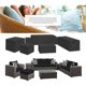 thumbnail image 2 of Funda para mesa de jardín 120 x 120 x 74 cm, funda protectora de lona impermeable para muebles de jardín y muebles de jardín de invierno, 2 of 5
