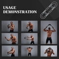 thumbnail image 3 of Resistance Power Shaker U-Shaped Twister Bar, Arm & Chest Strengthener for Home Gym, Strength Training Equipment for Men & Athletes, 3 of 5