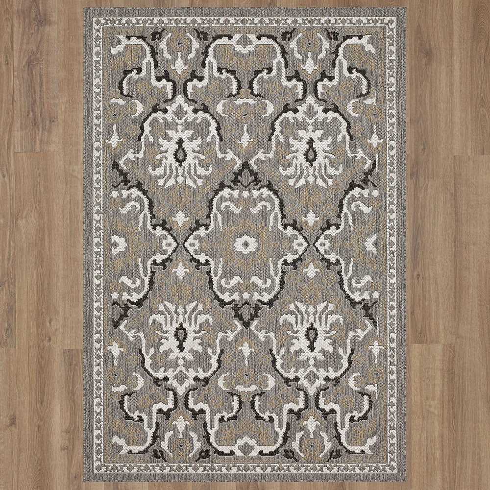 Mohawk Home Ravello Outdoor Area Rug, Taupe, 5' 3" x 7' 6"