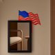 thumbnail image 1 of Wooden Door Angle Decorations With USA Flag Door Top Corner Frame Hanging Accessories, 1 of 5