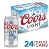 Coors Light Beer, 24 Pack, 12 fl oz Aluminum Cans, 4.2% ABV, Domestic Lager
