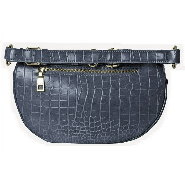 Bebe NEW Josephine Croco Convertible Sling Belt Fanny Pack Sling