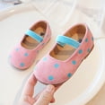 thumbnail image 7 of Toddler Girls Solid Round Toe Princess Dress Shoes, Non Slip Soft Comfort Sole Slip On Casual Footwear for Little Girls Daily Outfits Pink 13-14 Years, 7 of 7
