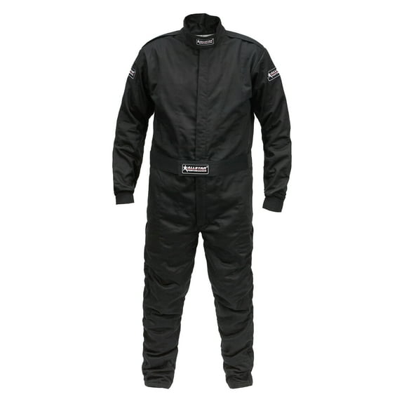 Allstar Performance Racing Suit SFI 3.2A/5 3XL, Nomex Black Motorcycle Jacket