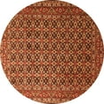 thumbnail image 1 of Ahgly Company Indoor Round Persian Orange Traditional Area Rugs, 3' Round, 1 of 1