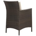 thumbnail image 3 of Modway Conduit Outdoor Patio Wicker Rattan Dining Armchair, Multiple Colors, 3 of 3