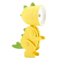 Miyuadkai Night Light Clearance Mini Led Desk Lamp Cute Dinosaur Shape Night Light Adjustable Phone Stand Portable Reading Table Night Lamp for Kids Students Room Decor A