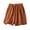 Khaki, variant on Zoeecloth Women's Summer Shorts Elastic Hight Waist Casual Shorts with Pockets M-3XL