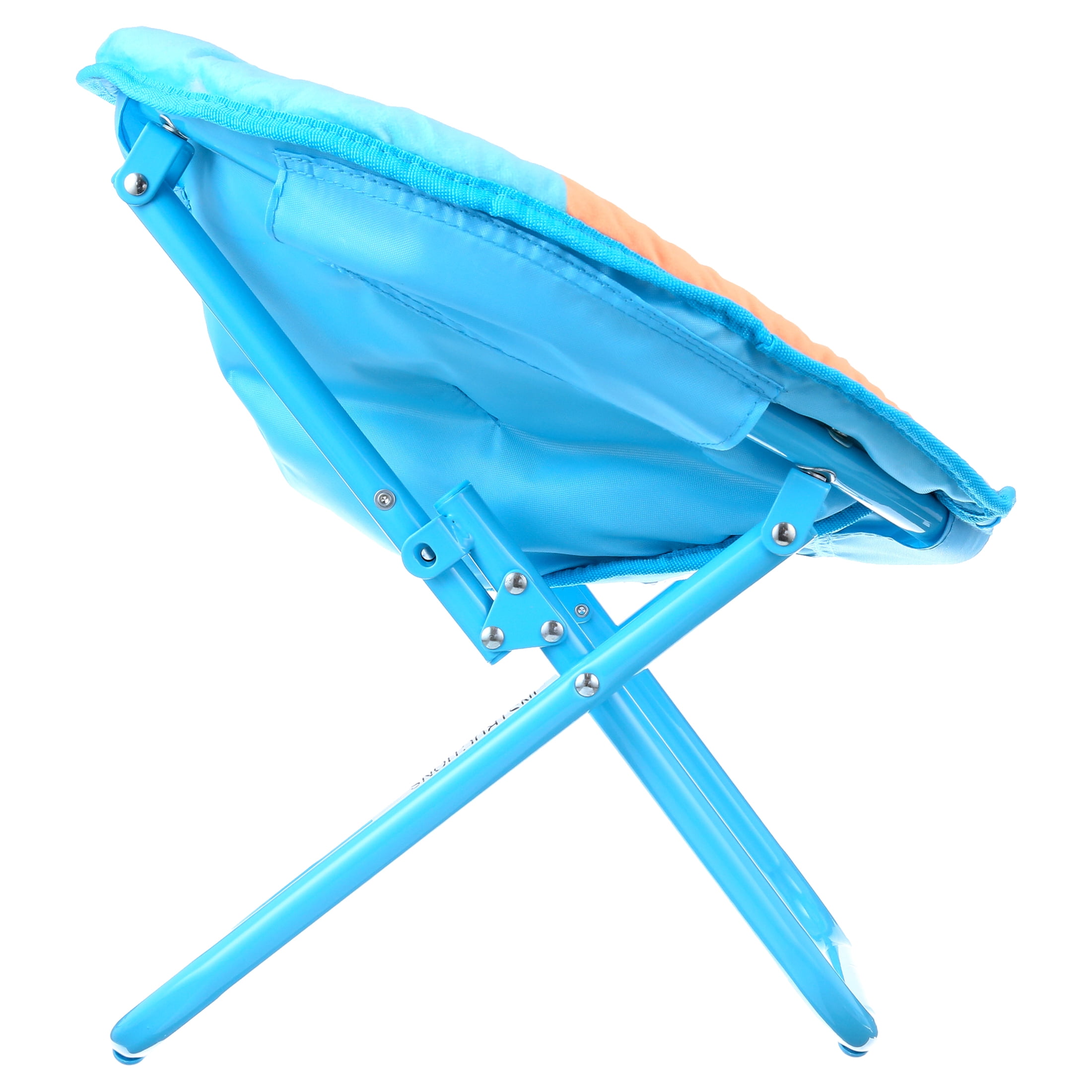Bluey Round Foldable Saucer Chair, Blue