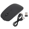 thumbnail image 2 of Souris Double Mode, Clics Silencieux, Rechargeable, Compatibilité Large, Plug and Play, Design Ergonomique, 3 DPI Réglable, pour Ordinateurs Portables, Ordinateurs de Bureau, Tablettes, Smartphones, 2 of 8