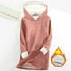 thumbnail image 5 of Ropa de otoño,Sudadera informal con capucha para mujer, jersey de manga larga, tejido de poliéster, suave y cómoda, ideal para el hogar, sopatenor, 5 of 8