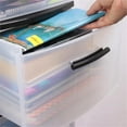 thumbnail image 3 of MQ Eclypse 7-Drawer Plastic Storage Unit, Black, 3 of 13