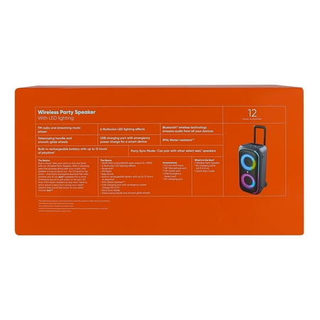 onn. Large Party Speaker Gen. 2, 22.48