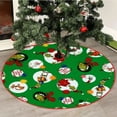 thumbnail image 4 of Grinch Christmas Decorations Tree Skirt Rustic Country Xmas Tree Holiday Party Decor for Xmas Holiday Party Decorations,76cm (K), 4 of 4
