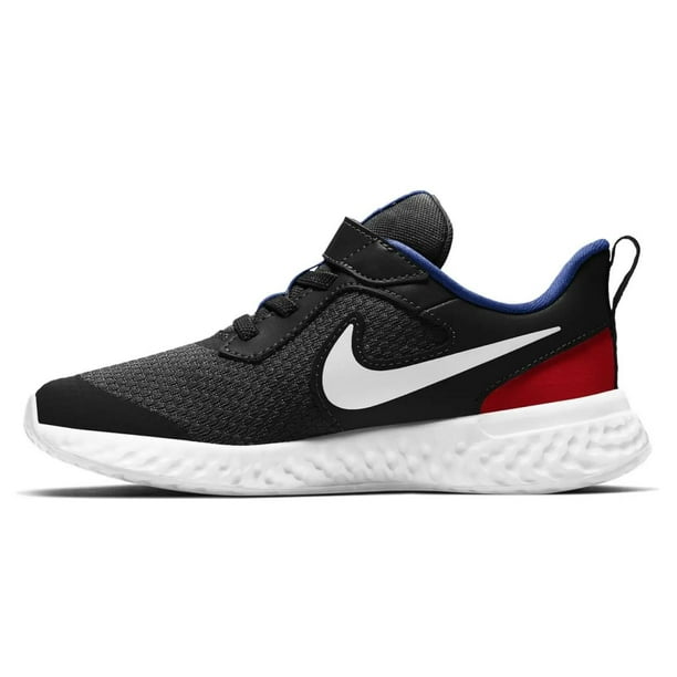 Tenis Nike Revolution 5 para Ninos 17 A 22. BQ5672 020 negro 20 Nike BQ5672 020 REVOLUTION 5 Walmart en linea