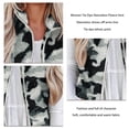 thumbnail image 2 of Tie Dye Sleeveless Fleece Vest, Comfortable Sleeveless Fleece Fluffy Vest Lightweight For Girls For Winter ANGGREK Otros, 2 of 6