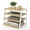Beige, variant on Fenge Desk Organizer, 4 Tier File Organizer for Desk