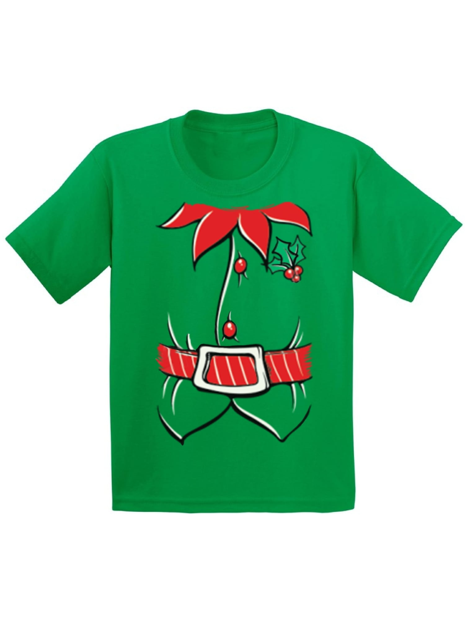 Baby Elf Cute Christmas Gift Santa's Lil' Elf Holiday Infant Kids T-Shirt Xmas 