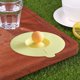 thumbnail image 5 of Tapa De La Taza Linda taza cubierta de polvo para beber tapas de tazas de vidrio tapa con soporte para cuchara (amarillo) Tmvgtek Libre de BPA, 5 of 7