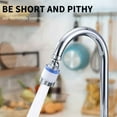 thumbnail image 5 of Faucet Proof Device Household Water Purification Filter Detachable and Washable Universal Extension Device Kitchen Booster Nozzle Device Household Water Purification Filter Detacha, 5 of 9