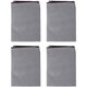 thumbnail image 1 of 4 contenedores de almacenamiento para organizador de ropa, a prueba de moho, almacenamiento de tela debajo de la cama para edredones, mantas, ventana transparente, 1 of 5