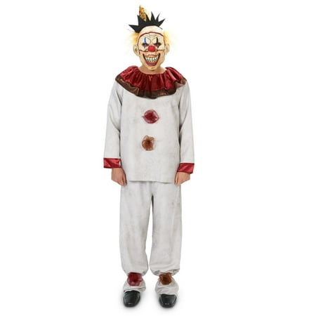 Scary the Carnival Clown with Mask Adult Costume