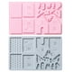 thumbnail image 1 of Molde De Silicona Para Hornear De Molde De Postre Resistente A Altas Y Bajas Temperaturas, Molde De Dulces Para Casa De Pan De Jengibre De Navidad Para Panadería Casera2 Uds., Scienceny HA018550-00, 1 of 7