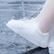 thumbnail image 5 of Zapatos de Lluvia Desechables Impermeables (2 Unidades) | Cubrepiés de Plástico Grueso con Cordón Ajustable | Botas de Lluvia Antideslizantes para Exteriores | Protectores de Calzado Multiusos para A, 5 of 6