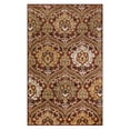 thumbnail image 2 of Superior Oriental Vintage Floral Damask Power-loom Indoor Area Rug, 8'x10', Red, 2 of 6