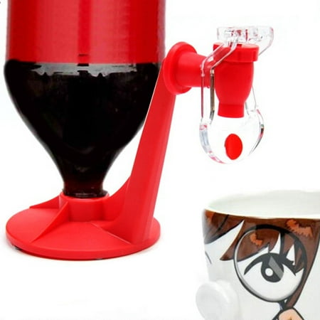 

Shenmeida New Novelty Saver Soda Dispenser Bottle Coke Upside Down Drinking Water Dispense Machine for Gadget Party Home Bar