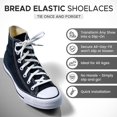 thumbnail image 3 of Cordones elásticos Bread 114 cm Blanco Nube – Pack de 2, 3 of 9