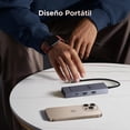 thumbnail image 4 of Adaptador USB C Hub UGREEN Revodok Plata con HDMI 4K y Carga 100W, 4 of 8
